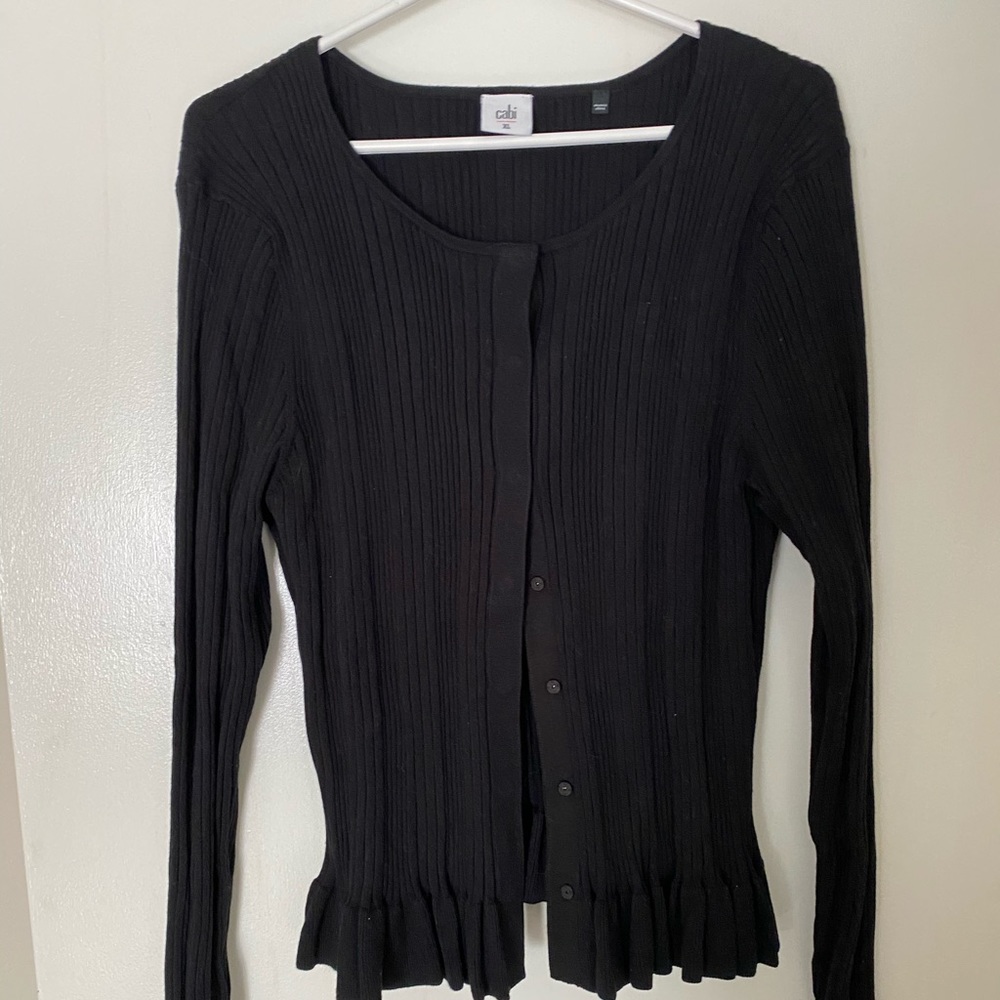 Cabi black Party Cardigan XL